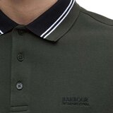 Barbour Bruce Tipped Polo Shirt Sage Bijela | shoptok.hr