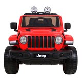  Licencirani auto na akumulator Jeep Wrangler Rubicon 4x4 - crveni | shoptok.hr