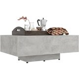  Stolić za kavu boja betona 85 x 55 x 31 cm konstruirano drvo | shoptok.hr