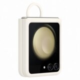 Samsung original Silicon Case with Ring ovitek EF-PF731TUE za Samsung Galaxy Z Flip 5 - cream | Shoptok.si