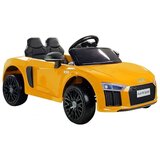  Licencirani auto na akumulator Audi R8 Spyder - žuti/lakirani | shoptok.hr