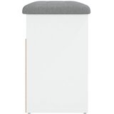 Klupa za cipele bijela 62x32x50 cm inženjerski drvo | Eponuda.com