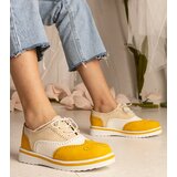 Gemre Yellow classic oxford shoes Toddi | ePonuda.com