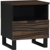  Nočne omarice, set 2, 40 x 33 x 46 cm iz trdnega lesa mango | Shoptok.si