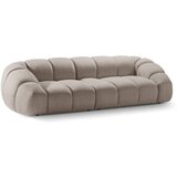 Micadoni Home Bež žametna sedežna garnitura 294 cm Diana – | Shoptok.si
