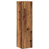 vidaXL Kutni ormarić boja staro drvo 33x33x132 cm konstruirano drvo | shoptok.hr