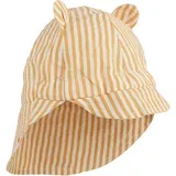 klobuček gorm stripe mustard/white