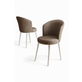 Hanah home set stolica (2 dela) risa cappuccino white | Eponuda.com