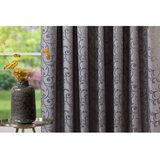 Mendola Fabrics Siva zavjesa od jacquarda 210x245 cm Glory – | shoptok.hr