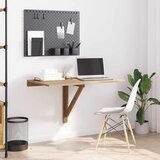  Sklopivi zidni stolić boja hrasta 100 x 60 cm | shoptok.hr