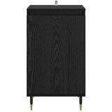  Kreveta 2 pcs Crni hrast 40 x 35 x 70 cm Obrađeno drvo i čelik | shoptok.hr