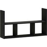  Polica na zidu Crni hrast 78,5 x 17 x 45 cm Konstruirano drvo | shoptok.hr