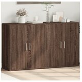 vidaXL Komoda 2 kosa rjavi hrast 60x31x70 cm inženirski les Cene