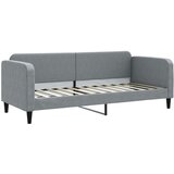  Dnevni krevet na razvlačenje svjetlosivi 80 x 200 cm od tkanine | shoptok.hr