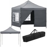  Vrtni šator, dimenzija 3 × 3 m, tamnosive boje | shoptok.hr