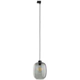  Viseća lampa na sajli za 3-fazni šinski sistem ELIO 1xE27/15W/230V crna/duvansko crna | Eponuda.com