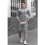 Madmext Gray Pocket Detailed Men's Tracksuit Set 4726 | shoptok.hr