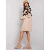 RUE PARIS Dress-LC-SK-0098.37X-Beige | shoptok.hr
