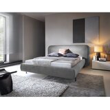 ELTAP siva oblazinjena zakonska postelja s prostorom za shranjevanje z letvenim dnom 160x200 cm pointt – | Shoptok.si