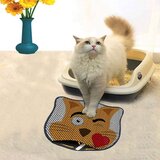 WALLXPERT Kdkafa0226 multicolor cat litter mat | ePonuda.com