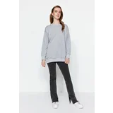 Trendyol Sweatshirt - Gray - Regular fit