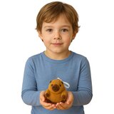 Plišasti obesek za ključeve kapibara 9 x 8 cm - rjava | Shoptok.si