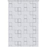  Roleta za tuš 140 x 240 cm s uzorkom kvadrata | shoptok.hr