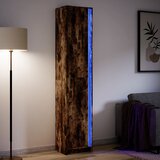vidaXL Visoka komoda LED boja hrasta 41,5x32,5x200cm konstruirano drvo Cijene