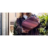 Vuch Crossbody torba Massimo Striped Dark Wine, 16 x 23 cm | shoptok.hr