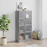  Visoka komoda s vratima 68x37x142 cm konstruirano drvo | Eponuda.ba