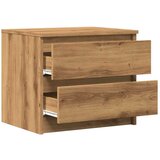 vidaXL Nočna omarica artisan hrast 50x40x43.5 cm inženirski les | Shoptok.si