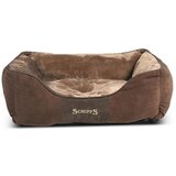 Scruffs & Tramps Pasja postelja "Chester" M 60x50cm rjava 1165 Cene