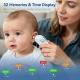 Berrcom ušesni termometer s predhodno ogreto sondo in alarmom | Shoptok.si