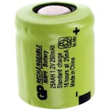 GP Batteries Posebni akumulator 1/3 AA Flat-Top NiMH GP25AAH 1.2 V 250 mAh, (20439750) Cene