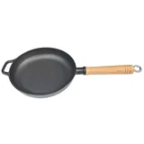Cast Iron tava s drvenom ručkom, 25 cm