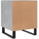  Noćni ormarići 2 kom boja betona 40x40x50 cm konstruirano drvo | shoptok.hr