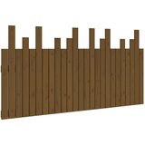  Stensko posteljno vzglavje medeno rjavo 159,5x3x80 cm borovina, (20734990) | Shoptok.si