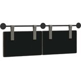  Viseće uzglavlje kreveta Kordura tekstil - Svjetlosiva 120 cm bez LED | shoptok.hr