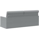 SOFA za 3 osobe Svjetlosiva 190 x 81 x 82 cm Tkanina Slike