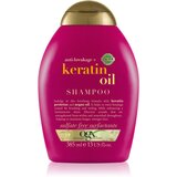 OGX Keratin Oil šampon za okrepitev las s keratinom in arganovim oljem 385 ml Cene
