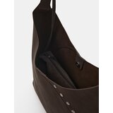 Sinsay Hobo torba od umjetne kože s ukrasnim zakovicama i kozmetičkom torbicom | shoptok.hr