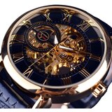 FORSINING Ura GS-2461 - Črna / Zlata | Shoptok.si