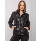 Fashion Hunters Black quilted jacket