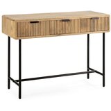 Marckeric Stranska mizica iz masivnega manga v naravni barvi 38x100 cm Mundra – | Shoptok.si