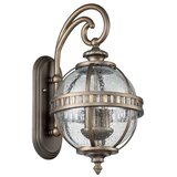 Elstead Lighting Elstead Kichler Halleron Zunanja stenska svetilka, polirana bronasta, IP44, (22099992) | Shoptok.si