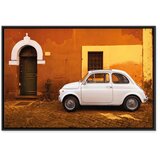  Slika - Italian Street (1 Part) Wide 90x60 U crnom drvenom okviru | shoptok.hr