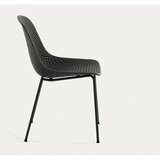 Kave Home Temno siv kovinski vrtni stol Quinby – | Shoptok.si