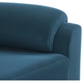  Set sofe 3 pcs Plava Baršun | shoptok.hr