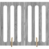  Preklopna ogradica za kućne ljubimce 2 pcs Sivi Sonoma | shoptok.hr
