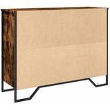  Komoda boja dimljenog hrasta 97x32,5x74,5 cm konstruirano drvo | shoptok.hr